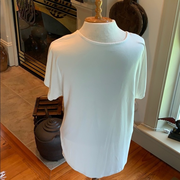 Charter Club Embellished Tee Large - Picture 5 of 6